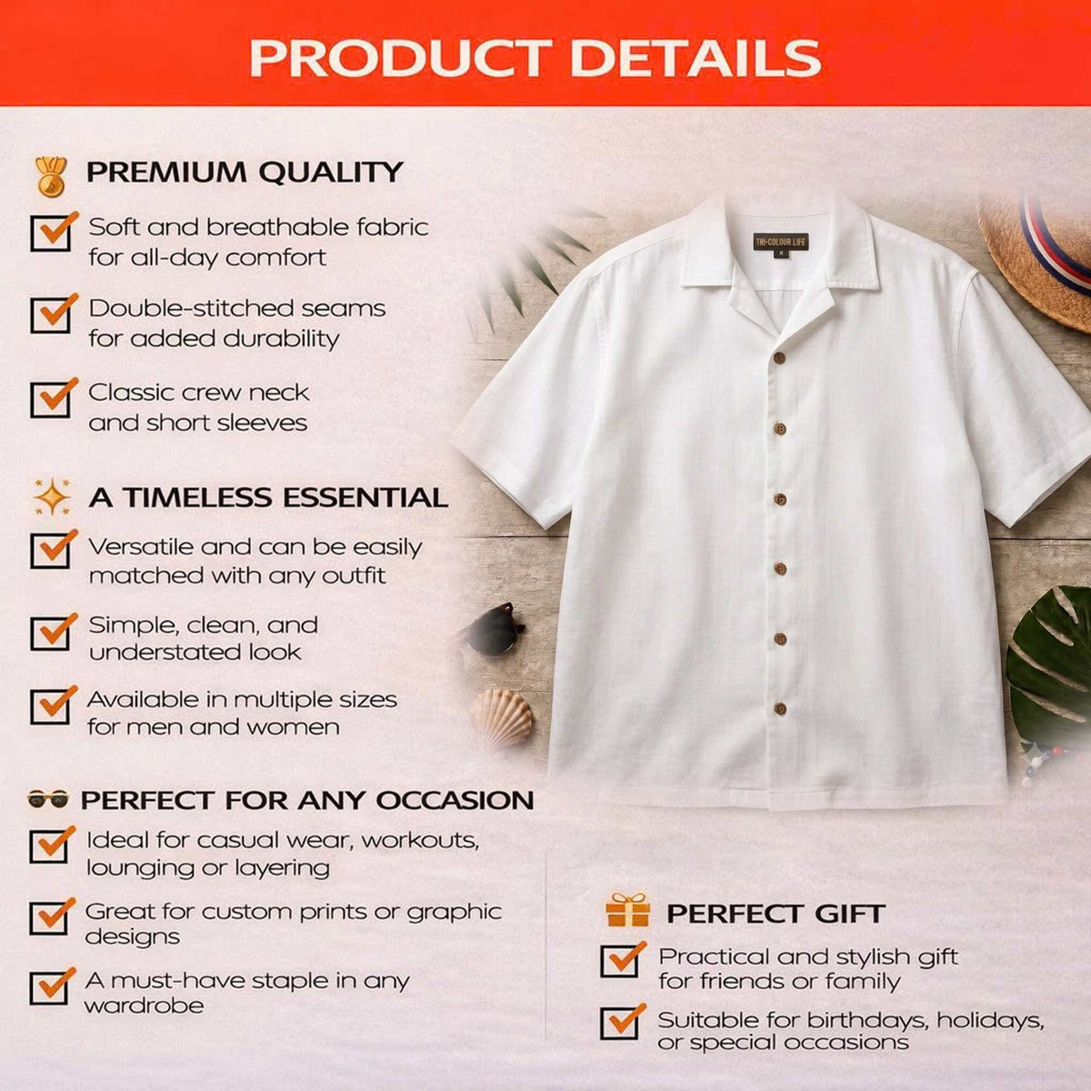 PREMIUM HAWAIIAN SHIRT HCT APT FREE 0110266