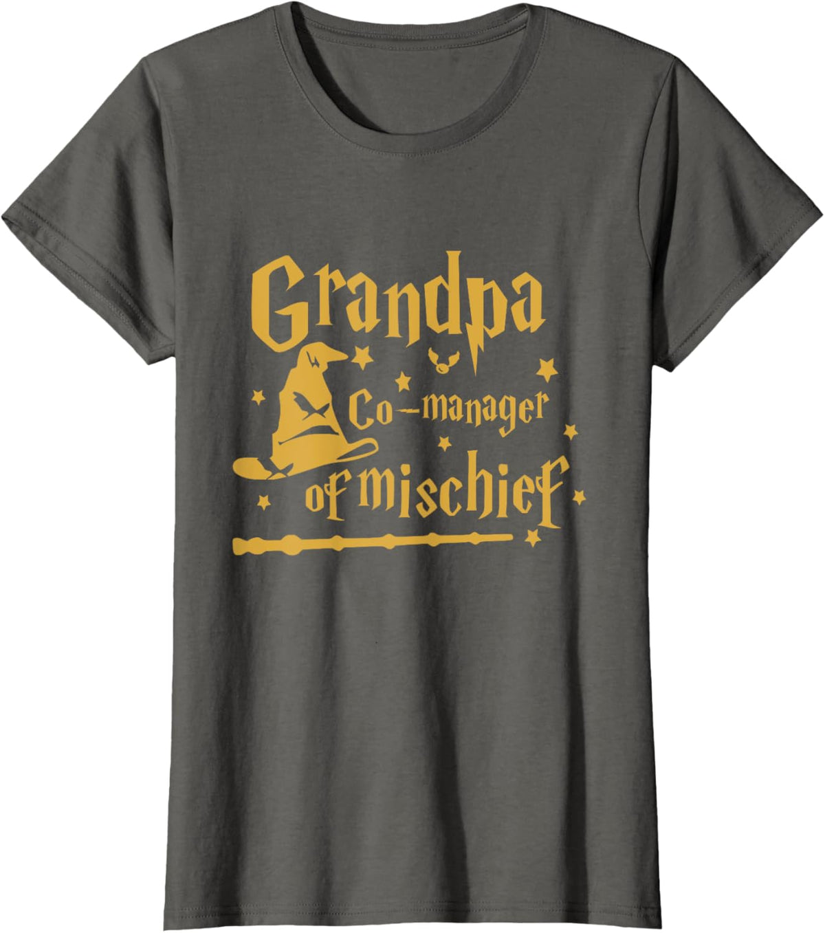 Funny Men Magical Grandpa Manager of Mischief Father's Day