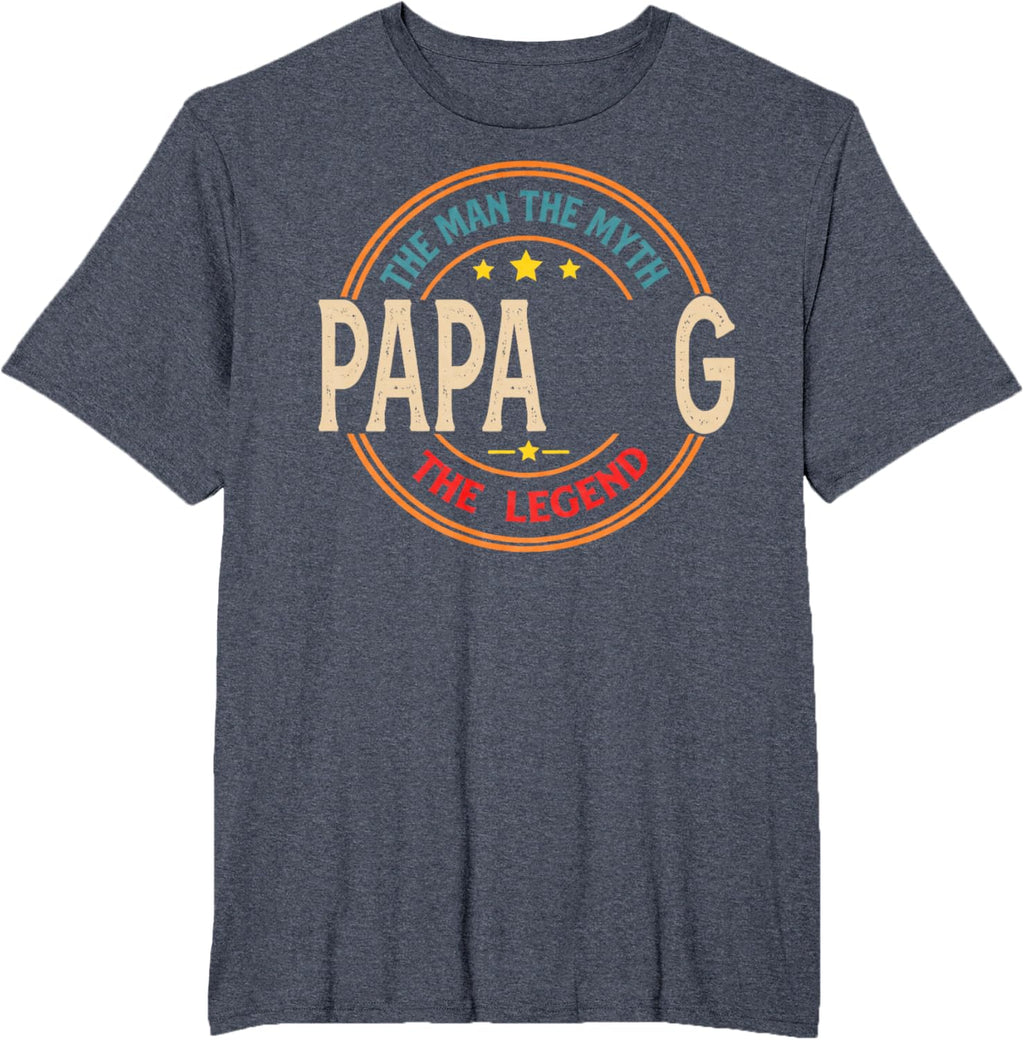 PAPA G The Legend The Man, Funny PAPA G Fathers Day